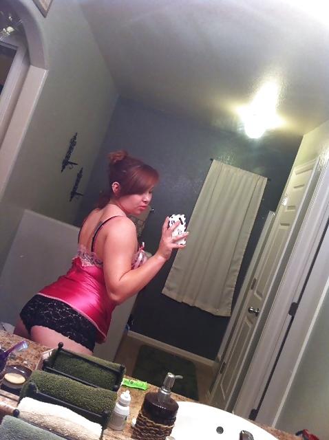 17P Mindi's mirror cell phone pics
