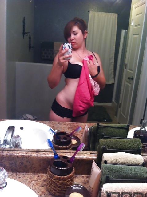 17P Mindi's mirror cell phone pics