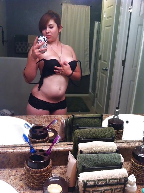 17P Mindi's mirror cell phone pics
