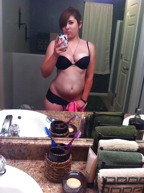17P Mindi's mirror cell phone pics