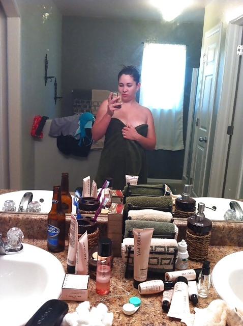 17P Mindi's mirror cell phone pics