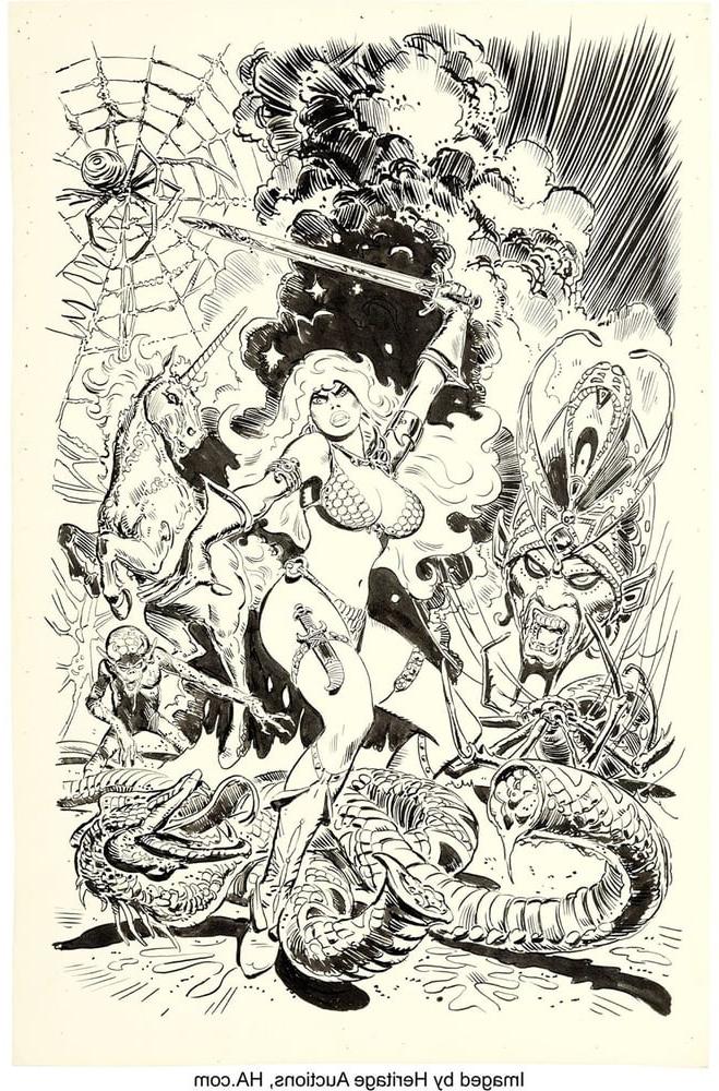 25P Fantasy Warrior Woman 55
