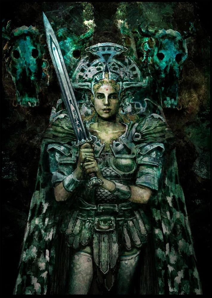 25P Fantasy Warrior Woman 55