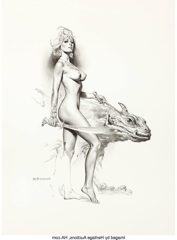 25P Fantasy Warrior Woman 55