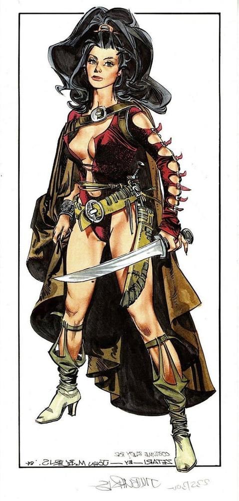 25P Fantasy Warrior Woman 55