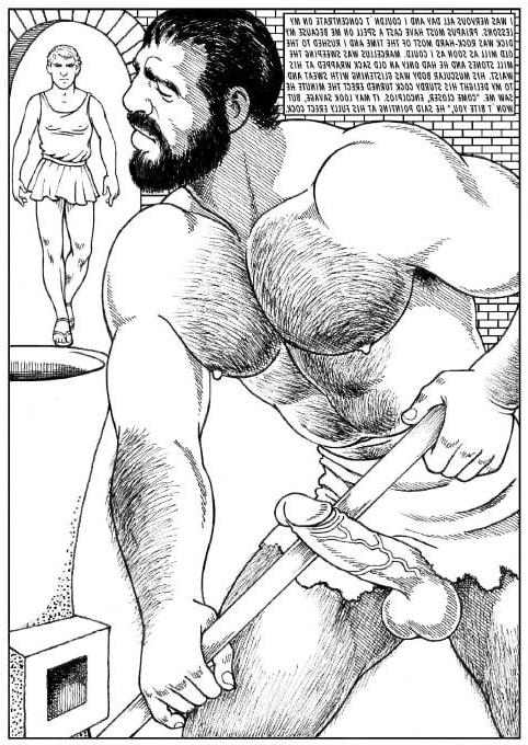 25P gay art porno gladiator