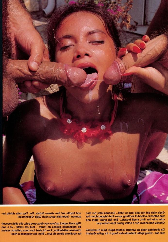 25P classic magazine #852 - a very kinky trio