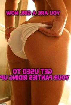 25P Sissy captions