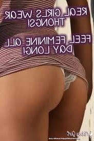 25P Sissy captions