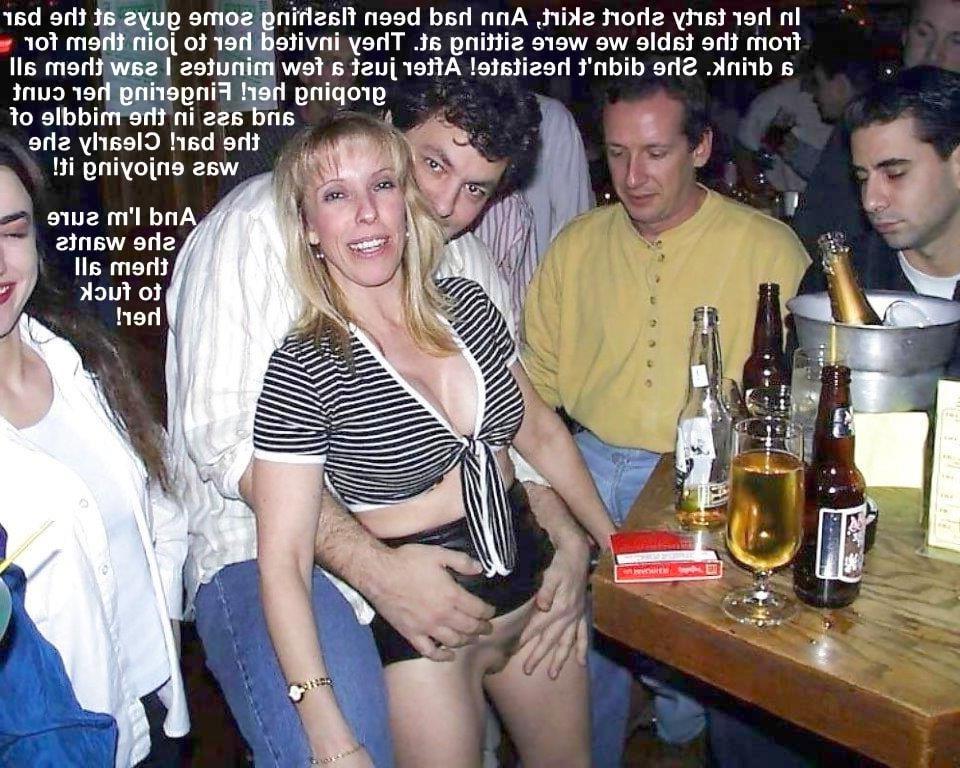 25P Hotwife captions Kinky Sluts 43