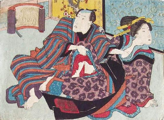 25P Japanese Shunga Art 5 - Utagawa School