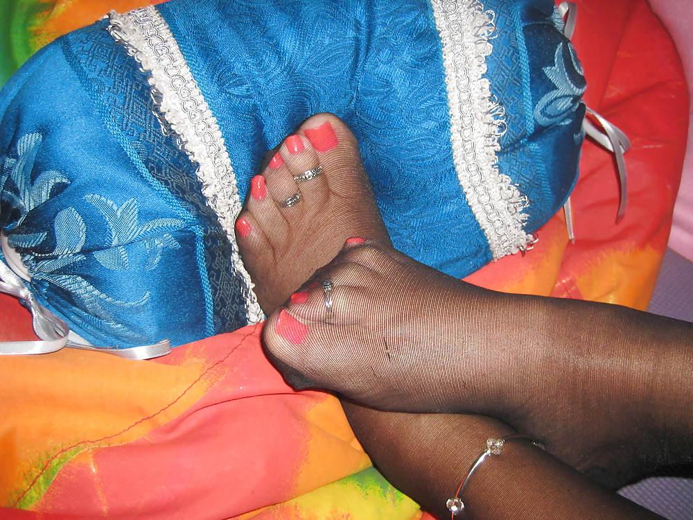8P Sexy Nylon Feet Toes Foot Fetish 