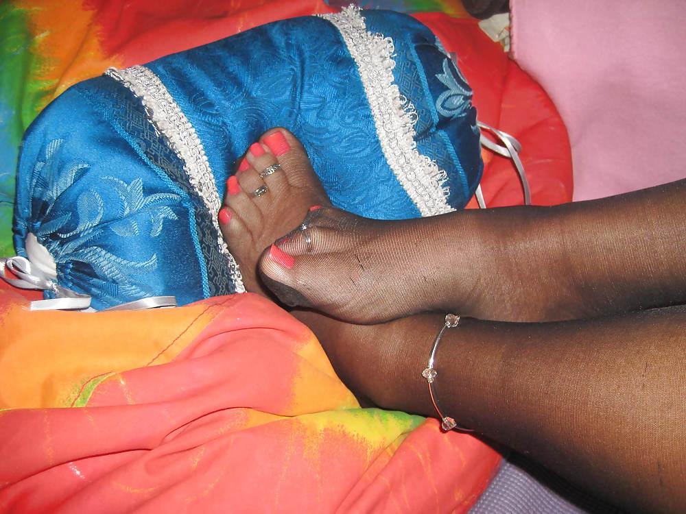 8P Sexy Nylon Feet Toes Foot Fetish 