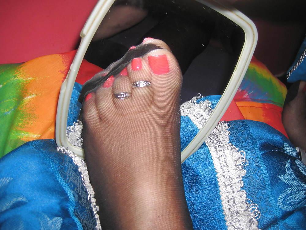 8P Sexy Nylon Feet Toes Foot Fetish 