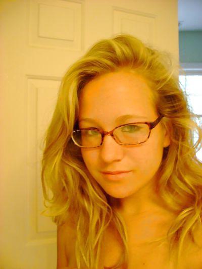 13P Blonde with glasses