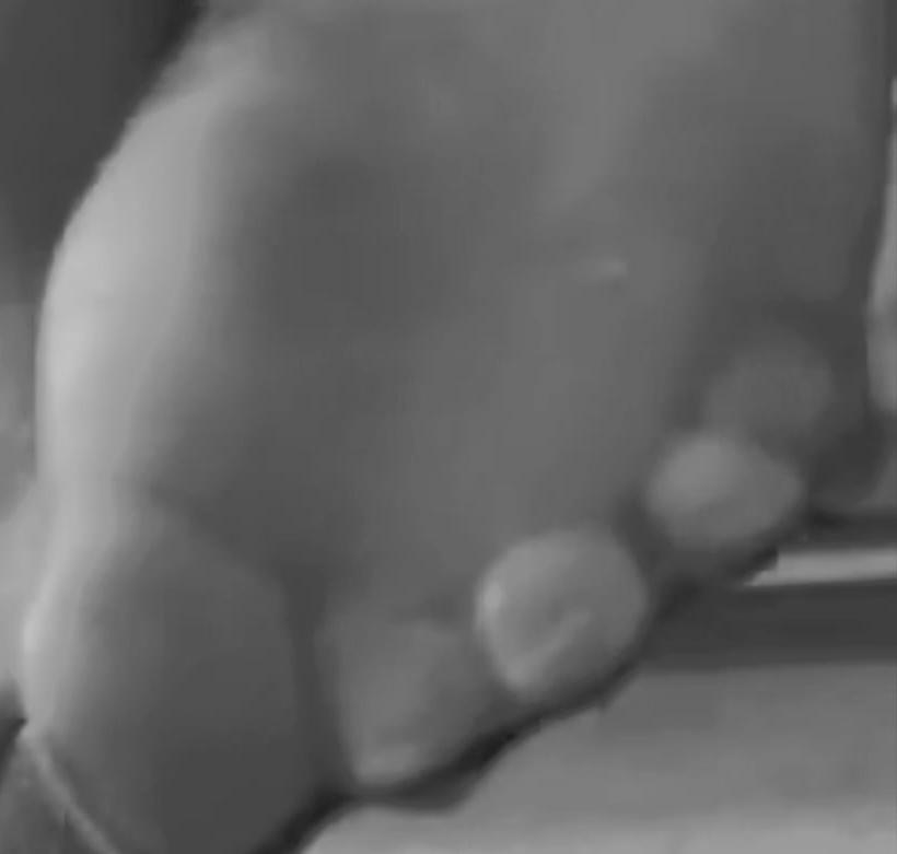 6P Piedini miei smaltati con collant neri 20 den