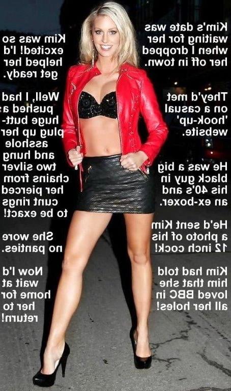 25P Hotwife captions Kinky Sluts 42