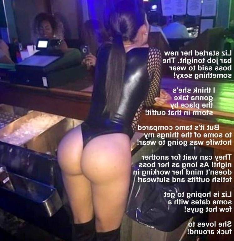 25P Hotwife captions Kinky Sluts 42