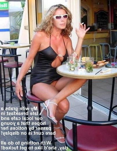 25P Hotwife captions Kinky Sluts 42