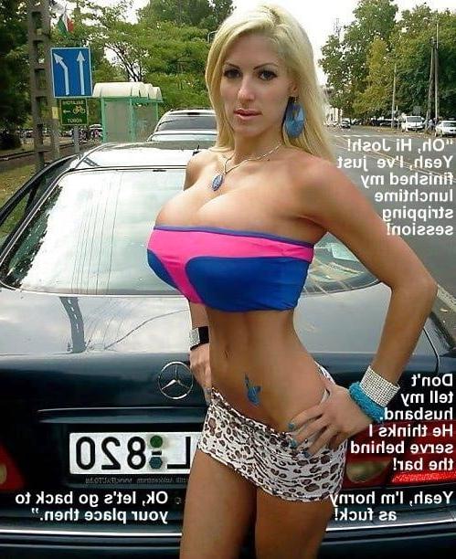 25P Hotwife captions Kinky Sluts 42