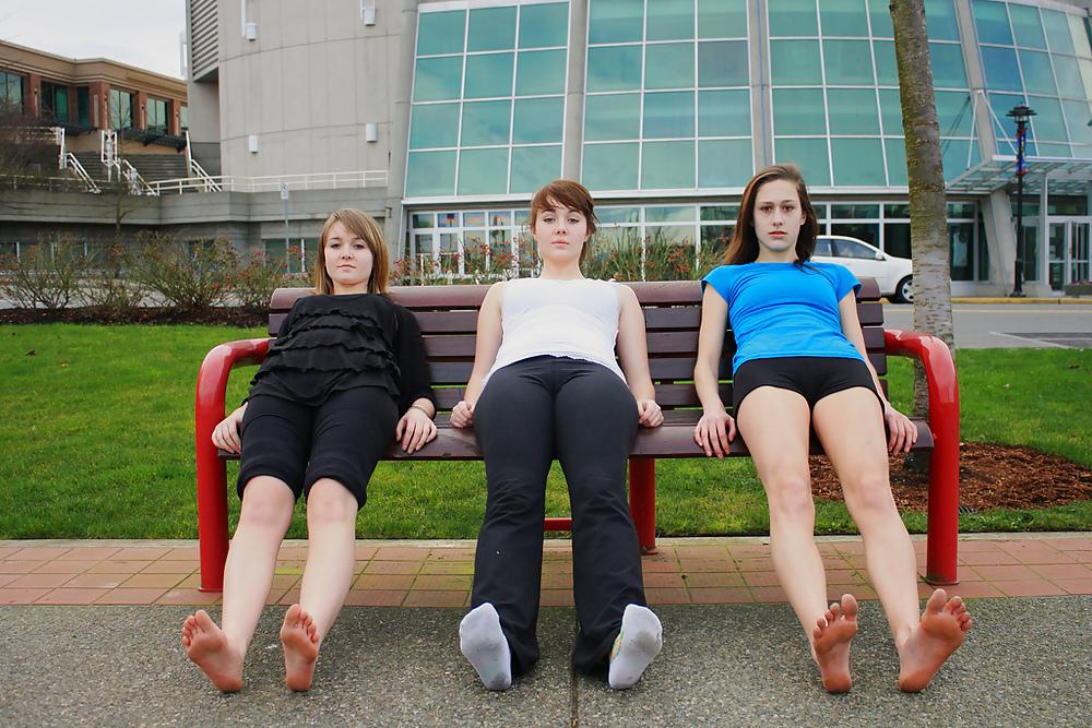 24P Teens and feet 4