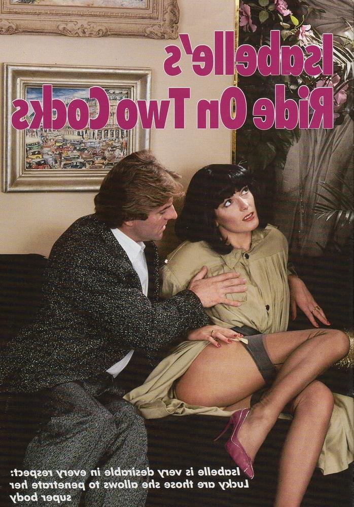 25P classic magazine #805 - Isabelle's ride on two cocks