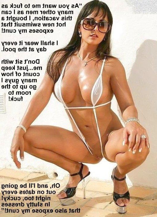 25P Hotwife captions Kinky Sluts 40