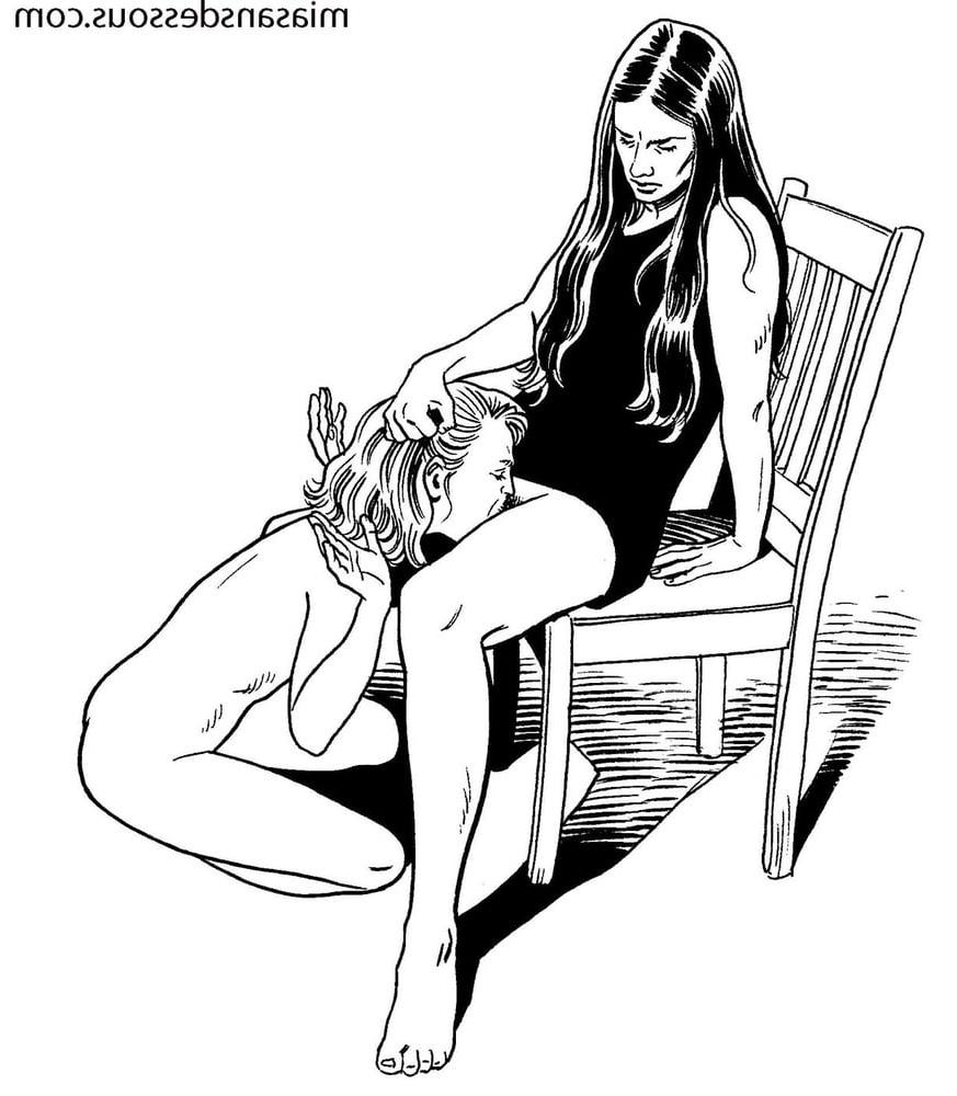 23P Bruce Morgan's drawings for Samia and Mia sans dessous
