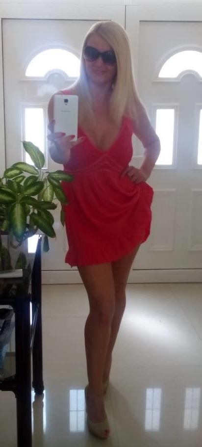 5P My Blonde Bimbo Mom Stolen Pics #3 ONLY FOR BIG BLACK COCKS