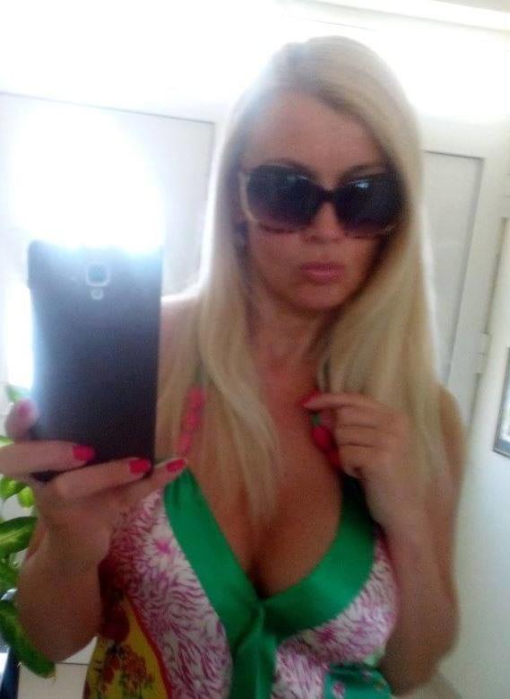 5P My Blonde Bimbo Mom Stolen Pics #3 ONLY FOR BIG BLACK COCKS