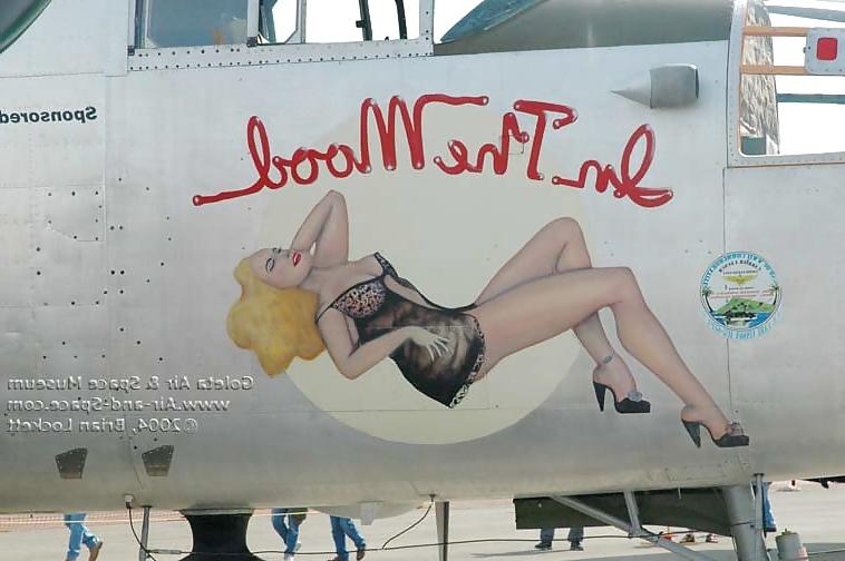 25P Vintage Plane Nose Art 1