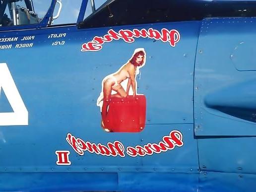 25P Vintage Plane Nose Art 1