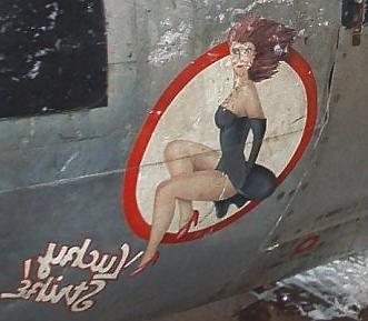 25P Vintage Plane Nose Art 1