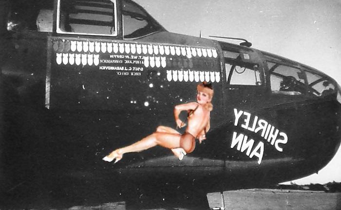 25P Vintage Plane Nose Art 1