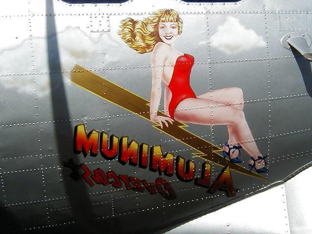 25P Vintage Plane Nose Art 1