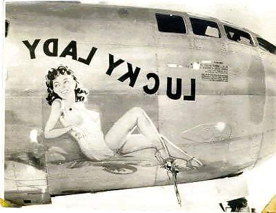 25P Vintage Plane Nose Art 1