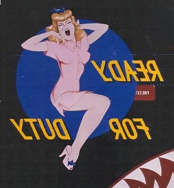25P Vintage Plane Nose Art 1