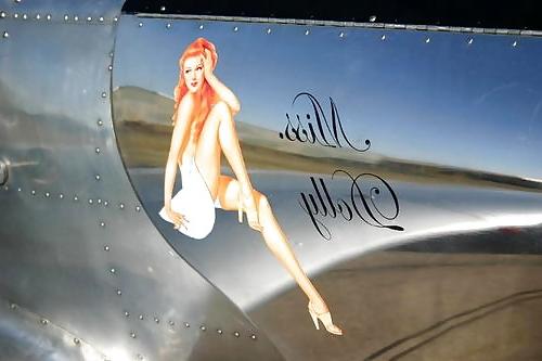25P Vintage Plane Nose Art 1