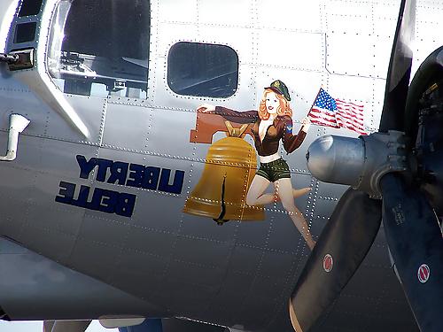 25P Vintage Plane Nose Art 1