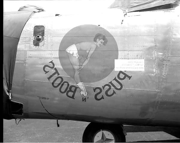 25P Vintage Plane Nose Art 1