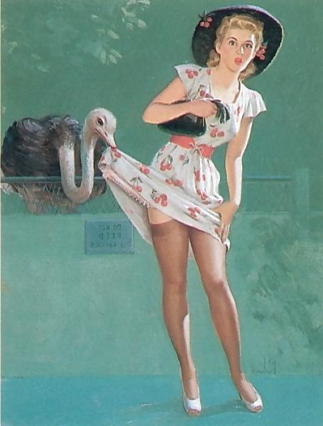 22P Vintage Pinups Art Frahm