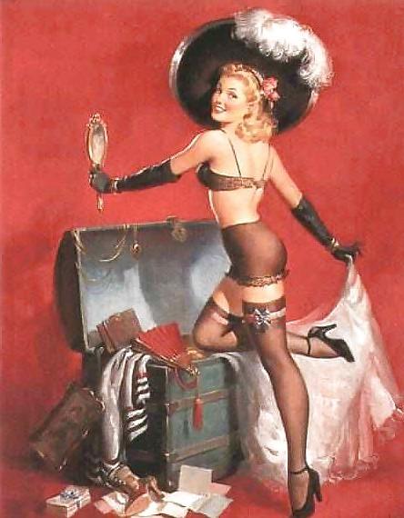 22P Vintage Pinups Art Frahm