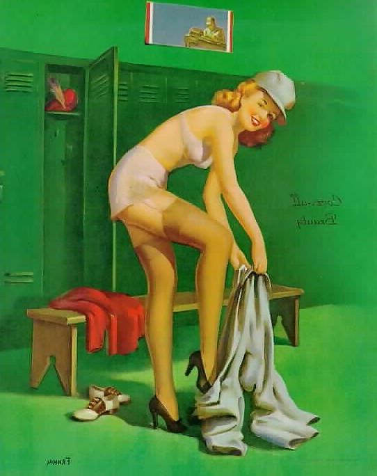 22P Vintage Pinups Art Frahm