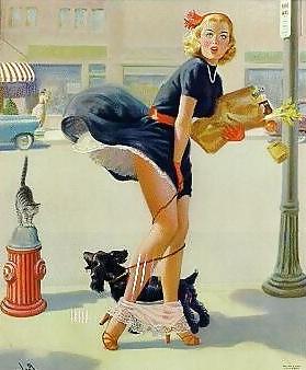 22P Vintage Pinups Art Frahm