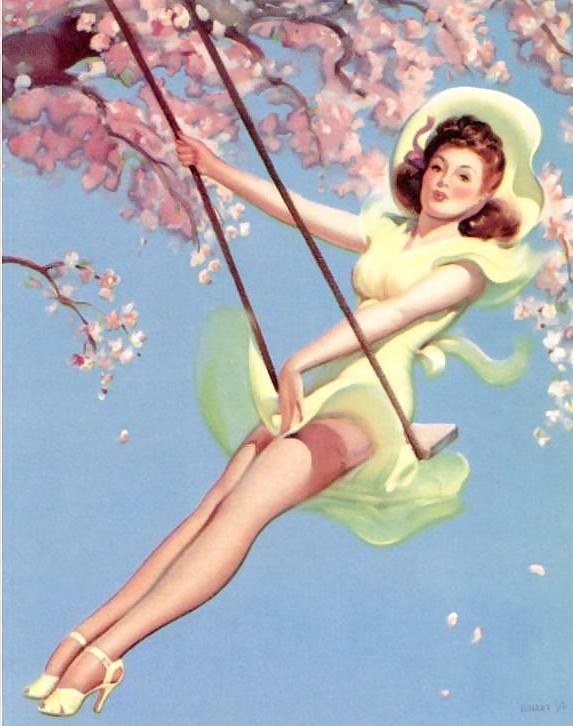 22P Vintage Pinups Art Frahm