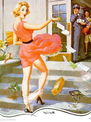 22P Vintage Pinups Art Frahm