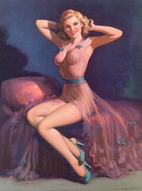22P Vintage Pinups Art Frahm
