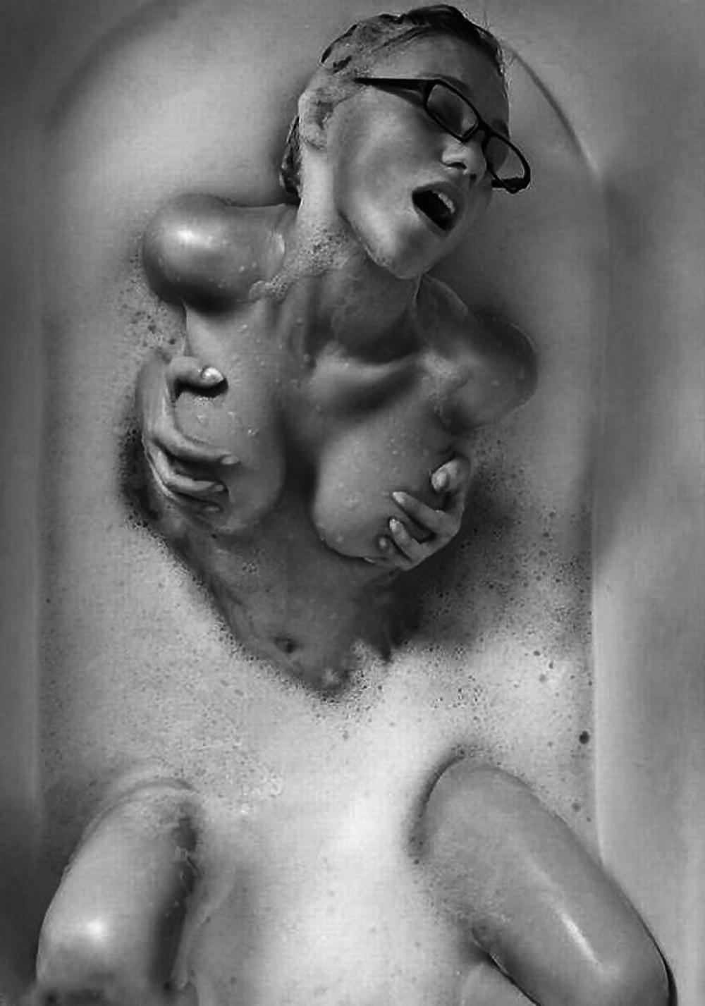 25P Beautiful Art Nude Black and White by TROC