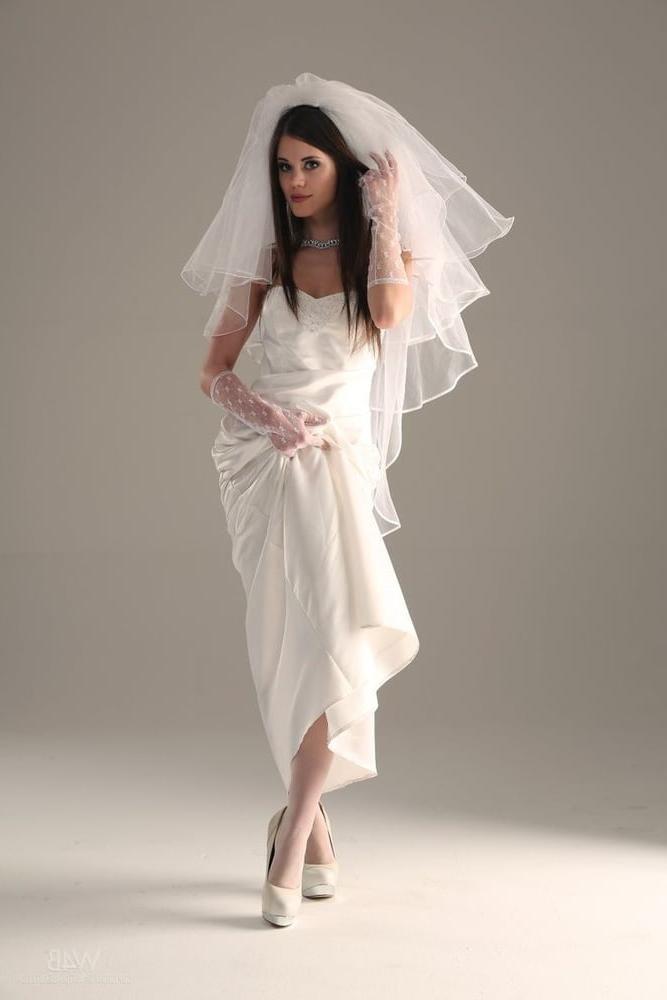25P Silky wedding bride gowns &amp; dresses 1