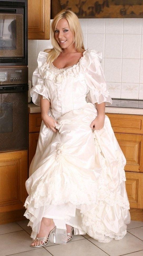 25P Silky wedding bride gowns &amp; dresses 2